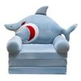 thumbnail image 1 of asddcavvf Folding Children's Sofa Backrest Armchair 2 In 1 Folding Children's Sofa Cute Cartoon Lazy Sofa Without Padding or Padding Core Baby Pillowcase, 1 of 3