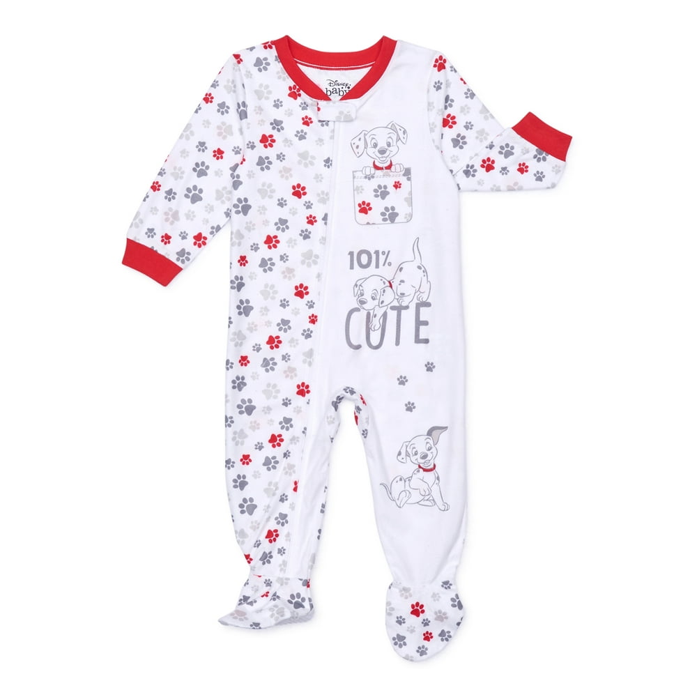 101 Dalmatians Dalmations Baby Boy Microfleece Blanket Sleeper