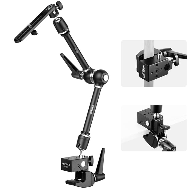 Soporte para cámara NEEWER 21 Magic Arm con Super Clamp UA018