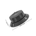 thumbnail image 2 of STRANDCHIC Bouton de Remplacement Noir pour Thermostat de Four pour Friteuse Électrique Micro-Ondes avec Design Robuste, 2 of 8