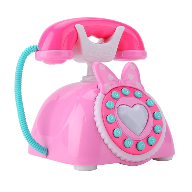 Teléfono de juguete, teléfono musical bilingüe, juguete educativo para bebés, juguete para niñas, probado y confiable