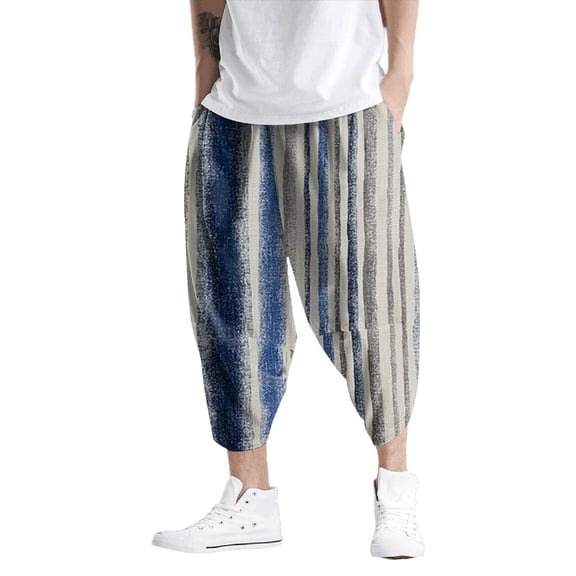 Vedolay Sweatpants with Pockets Men Work Wear Fashion Zipper Pockets Grey,M
