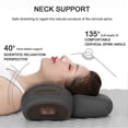 thumbnail image 3 of Ergonomic Cervical Memory Foam Neck Pillow with Electric Massage & Heat for Relaxation and Pain Relief, 3 of 4