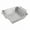 #01 Silvery【1 Stainless Steel Baking Pan】, variant on SouMaox Stainless Steel Grill Pan, Rust Resistant Grilling Tray, Barbecue Net Basket Vegetable Roasting for Backyard Patio Cookouts
