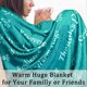 thumbnail image 4 of LHSHID Healing Blanket Get Well Soon Gifts Teal Compassion Blankets Sympathy Prayer Warm Hugs Courage Sunshine Throw Blankets Soft Cozy Blanket 40x50in, 4 of 6