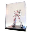 thumbnail image 2 of ZUARFY Clear Acrylic Display Box With Colorful Light Dustproof Action Figure Showcase, 2 of 13