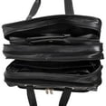 thumbnail image 5 of McKlein WEST TOWN, Checkpoint-Friendly Detachable Wheeled Laptop Briefcase, Pebble Grain Calfskin Leather, Black (15705), 5 of 10
