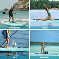 thumbnail image 4 of OZVMZQ 11ft Inflatable Paddle Board Stand up PaddleBoards with Premium SUP Accessories for Youth & Adults, 4 of 7