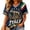 110#Blue, variant on England Jersey for Women Soccer Fans Jerseys Soccer Jersey Short Sleeve V Neck Shirts Flag Sport Tops Summer
