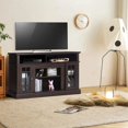 thumbnail image 4 of Living Room Furniture Modern Wooden TV Cabinet Storage Large Capacity Storage Shelf Television Stands Storage Space TV Cabinets My Lux Decor Round, 4 of 6
