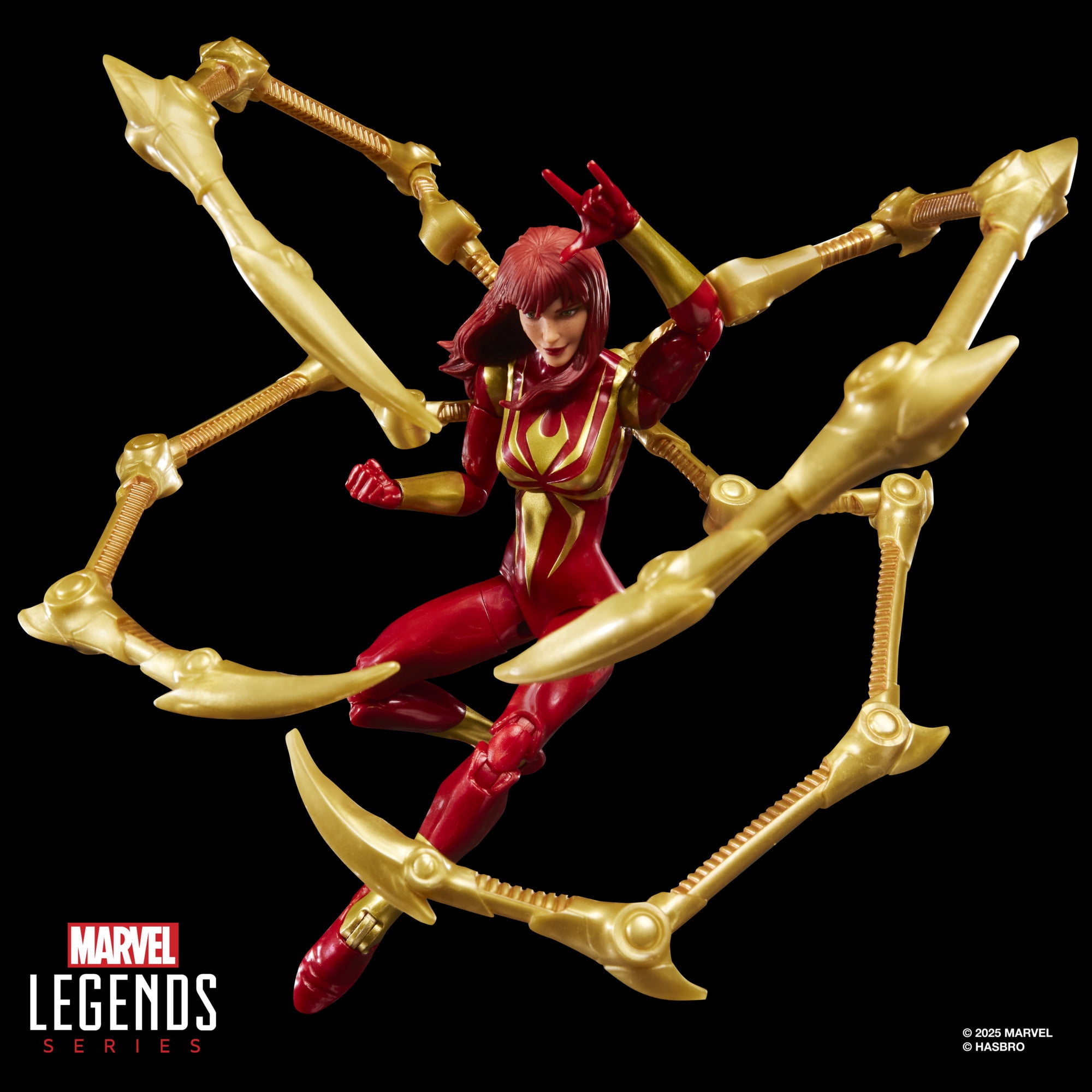 Spider-Man - Marvel Legends x Magic: The Gathering - Mary Jane Watson (Iron Spider) Action Figure and Exclusive Foil Trading Card
