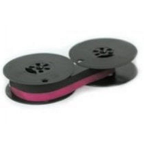 Universal Typewriter Ribbon - 1/2 Inch Black and Red Ink Twin Spool Fresh and New