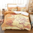 thumbnail image 1 of Drap de Lit Anime Sabikui Bisco Ensemble de Literie Simple Simple Full Size Ensemble de Lit Adulte Enfant Housse de Couette Ensembles de Draps, 1 of 5