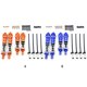 thumbnail image 4 of Tholdsy Kit de amortiguadores delanteros y traseros para coche de control remoto, juego de suspensión de amortiguadores de vehículo, reemplazo de Kits de construcción modelo Naranja Tholdsy FN009867-01, 4 of 6