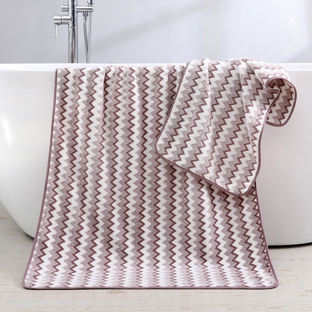 Fiudx Juego de Toallas de Baño, Toallas de Algodón Suave y Lujoso, Toallas Grandes de Baño y de Mano Muy Absorbentes, Toallas de Fácil Cuidado, Lavables a Máquina, Ideales para Duchas de Playa y Pisc