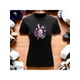 thumbnail image 1 of Playera Blusa Con Estampado De Conejo Kawai Con Caras Fantasmas Ropa Para Mujer Color Negro Talla Grande Marca Emil SaEs, 1 of 4