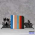 thumbnail image 4 of Handmadetneonsign Man Surfing Metal Bookends, Surfer Name Bookend Table Sign, Wave Surfing Bookshelf Home Decor 75939, 4 of 4