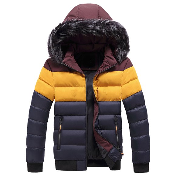 Outfmvch winter coats for men Winter Warm Hooded Softshell for Windproof Soft Coat Shell Jacket womens tops fall tops for women Blue