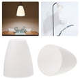 thumbnail image 1 of BRIGHTFUFU 4Pcs lampshade light covers Plastic White for Home Use, 1 of 7