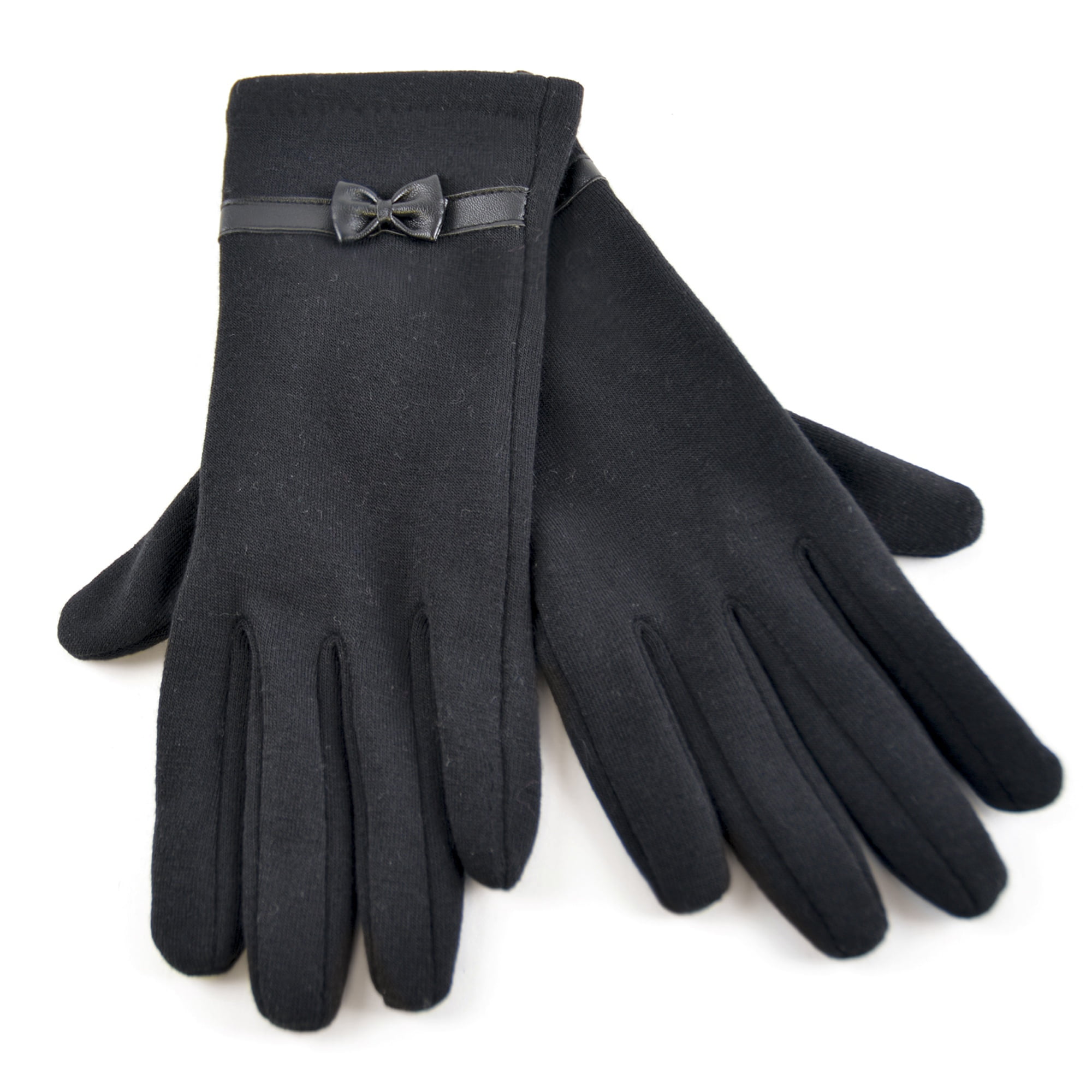 Ladies black gloves uk