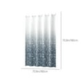 thumbnail image 5 of Vggrvlo Bath Savings Bathroom Shower Curtain with 12 Hooks Premium PEVA Waterproof Shower Curtains for Hotel 72"x72", 5 of 6