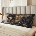 thumbnail image 2 of Vsdgher Bald Eagle Soldier Body Pillow Cover, Pillowcases with Hidden Zipper Breathable Long Pillow Case (Pillows are not included,20x54 inch), 2 of 7