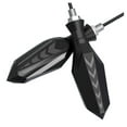 thumbnail image 2 of 2x LED Motorcycle Turn Signal Light Universal DRL Led Daytime Running Lamp Flowing Flashing Indicator Blinker Moto Rear Light, 2 of 2