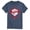HEATHER BLUE, variant on A League Of Their Own - There's No Crying In Baseball Red - Men's Short Sleeve Graphic T-Shirt