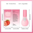 thumbnail image 3 of Fiudx Ofertas de la semana Suero facial suave y poros de fresa, maquillaje facial, reductor de poros, antioxidante, mujeres, reductor de poros faciales, hidrata e ilumina la piel, 75ML, 3 of 7