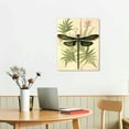 thumbnail image 2 of Erapdaur Dragonfly Canvas Wall Art Decor for Bedroom Living Room Office, High Definition Prints, Elegant Home Decor, Gift for Family and Friends 16x20 in, 2 of 5