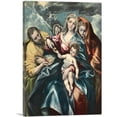thumbnail image 1 of ARTCANVAS Holy Family Canvas Art Print by El Greco - Size: 26" x 18" (1.50" Deep), 1 of 9