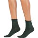 thumbnail image 1 of HUE Womens Shortie Roll Top Calcetines, Verde, Talla única Hue Calcetines enrollables, 1 of 1