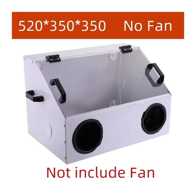 Table Grinder Dust Box Grinding Polishing Box Lapping Protector Sandblasting Dust-proof Electric Grinding Spray Paint Dust Cover ,Easy to Operate