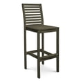 thumbnail image 1 of Chaise de Bar en Bois Grattée à la Main, 1 of 6