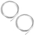 thumbnail image 1 of 2X 20FT Chrome Moulding Trim Strip Car Door Edge Scratch Guard Protector Cover Silver, 1 of 8