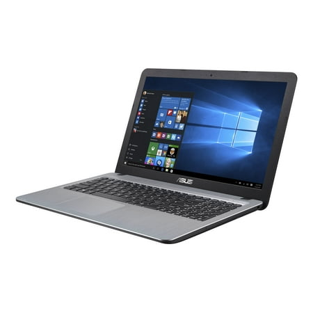 ASUS VivoBook X540SA-BPD0602V - Intel Pentium - N3700 / up to 2.4 GHz - Windows 10 - HD Graphics - 4 GB RAM - 500 GB HDD - DVD SuperMulti - 15.6" 1366 x 768 (HD) - silver gradient IMR with hairline