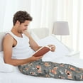 thumbnail image 5 of Bixox Men's Bulldog Patterned Pajama Pants with Pockets Lounge Clothes for Home, 5 of 5
