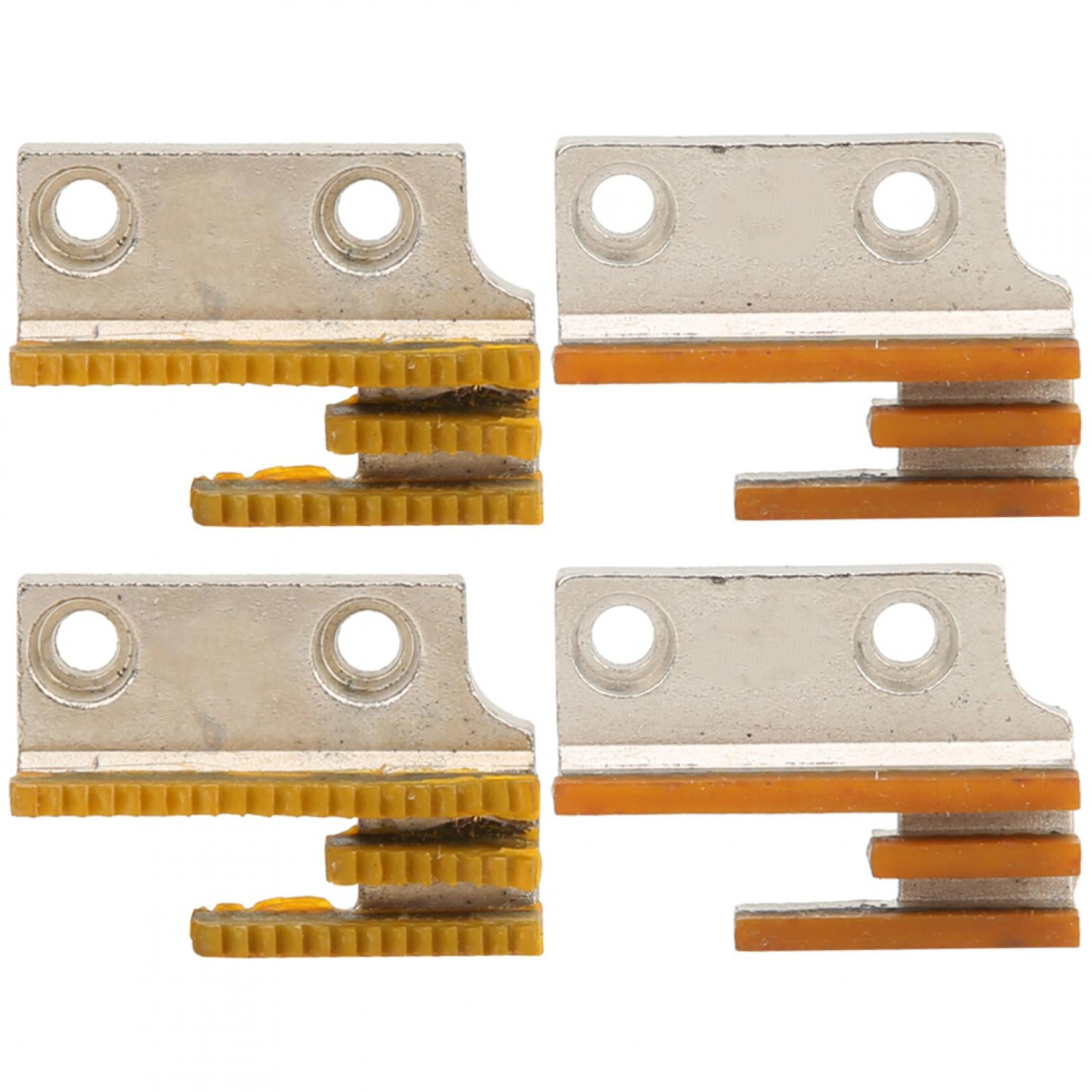 Lockstitch Sewing Machine 3 Rows B Type Feed Dog Toothed Toothless