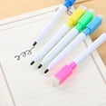 thumbnail image 3 of Carroterr 1Pc Black White board Marker Dry Pen With Eraser Easy Wipe Price Low Lid △> D3Z2, 3 of 9