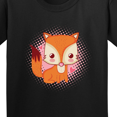 thumbnail image 4 of Inktastic Fox Girl Cute Woodland Animal Youth T-Shirt, 4 of 5
