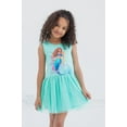 thumbnail image 2 of Disney Princess Ariel Big Girls Tulle Dress Toddler to Big Kid, 2 of 5