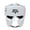 White, variant on Fadi Sports A2 Premium Leather Boxing & MMA Headgear, Adult, Sky Blue, L/XL, 1 Piece