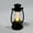 Black, variant on Visland Vintage LED Lantern, Warm White Battery Operated Lantern, Antique Metal Hanging Lantern for Home Decor