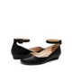 thumbnail image 4 of DREAM PAIRS Zapatos Flats de Mujer Revona con Correa al Tobillo en Negro, 4 of 6