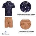 thumbnail image 6 of Ben Sherman Clothes Boys’ 2-Piece Tech Polo Short Outfit Set – Includes Short Sleeve Polo Shirt & Shorts, Comfortable Everyday Clothing for Baby, Toddler, Little & Big Boys Sizes (12M-14), 6 of 9