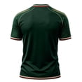 thumbnail image 4 of Mexico 2026 Soccer Cup Jersey for Men, V-Neck Short Sleeve T-Shirt, Retro Cactus & Sun Graphic Sports Soccer Top, Breathable Fan Support Tee, 1 Pack Dark Green S, 4 of 4