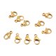 thumbnail image 2 of Cierre de Langosta Jadeshay Cierre de Joyería Acero Inoxidable Oro 20 Piezas, 2 of 8