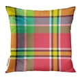 thumbnail image 1 of RYLABLUE Abstract Yellow Red Green Blue Check Black Britain Throw Pillowcase Cushion Case Cover, 1 of 1