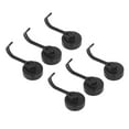 thumbnail image 3 of Magnet Hooks, 180° Rotation Magnetic Hook Space Saving  For Refrigerator Black, 3 of 8