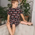 thumbnail image 4 of Fotbe Fire and Rescue Truck Pijama Estampada de 2 Piezas para Niños – Ropa de Dormir de Manga Corta Cómoda para Niños y Niñas, Camiseta y Shorts de Algodón-3X-Large, 4 of 6